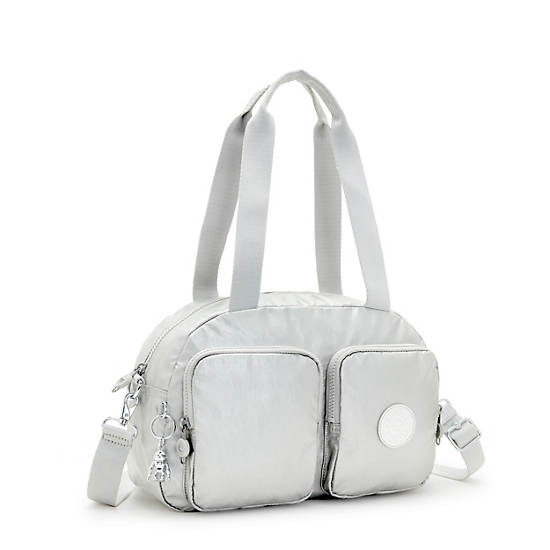 Sacs À Bandoulière Kipling Cool Defea Metallic Argent | FR 1818MQ